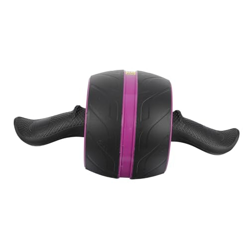 Ab Roller Wheel with Extra Mat Automatic Rebound Abs Fitness Equipment for Home Use Core Strengthening Workout for Men and Women Beginner Friendly Abdominal Trainer