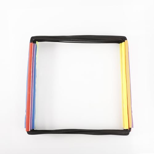 Kids Agility Training Equipment, Footwork Ladder, All Purpose Practice Equipment, Foldable Instant Set-up, for Soccer Football Tennis Basketball(10 Grids) - size: 10 Grids