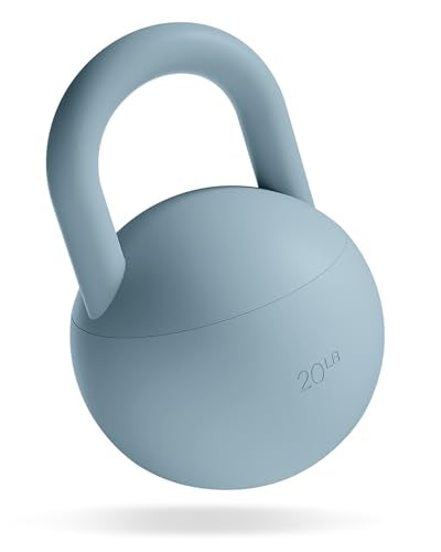 Bala Kettleball Soft Kettlebell for Women - Core & Strength Training - color: Sea, size: 20.0 Pounds