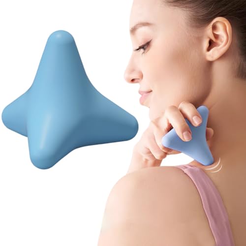 Trigger Point Massage Ball,Manual Deep Tissue Fascial Ball,Acupoint Massage Exercise Therapy Tool for Fitness Neck Shoulder Back Foot Stress Relief