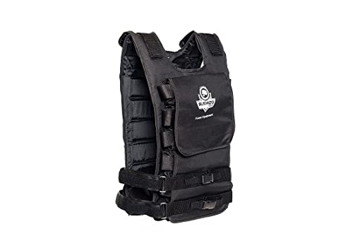 DBX BUSHIDO SPORT Weighted Jacket from 1 kg to 40 kg - Weighted Vest for Strength Training - Weight Vest Made of Durable Cordura Material