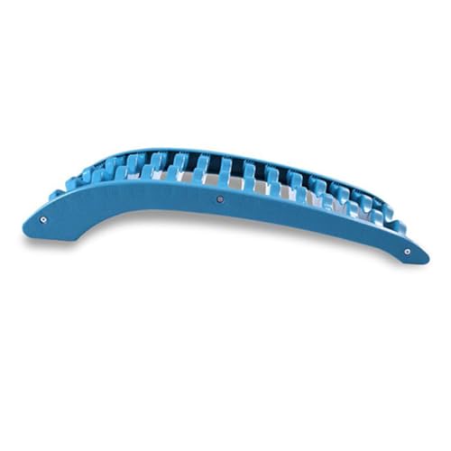 Didiseaon Back Massager Spine for Lumbar Support Sky-Blue Relax for Spine Pain Relief Durable Material for Back Straightening and Stretching