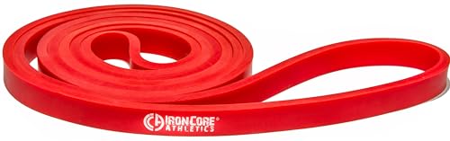 Pull Up Assistance Bands - Commercial Gym Quality 41" Loop Exercise Pull-Up Bands - 4 Different Resistance Levels to Choose from - color: Single #2 Red - 10-35 lb