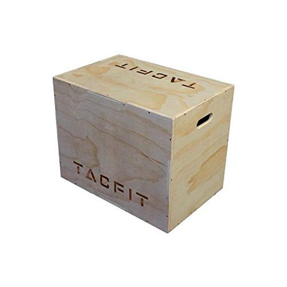3 in 1 Plyo Box - Jump Box for Exercise, Fitness, Crossfit and Workouts