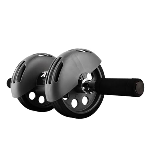 Abaodam Automatic Rebound Wheel Abdominal Roller with Kneeling Pad Wear-resistant Ab Wheel Trainer for Core Strength Muscle Building and Home Gym Fitness
