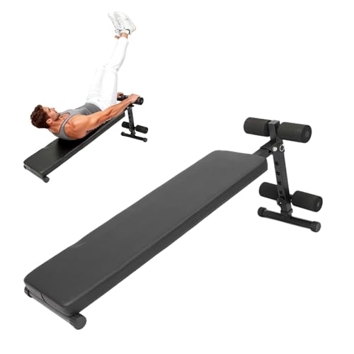 Sit-Up Bench, Folding Adjustable Home Gym Workout Bench for Ab Exercise,Easy Assembled,Weight Capacity 220 LBS