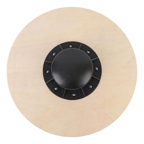 Wooden Balance Board, Anti Slip Exercise Balance Stability Trainer with Textured Surface for Core Training, Mobility Training, Home Gym