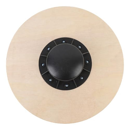 Wooden Balance Board, Anti Slip Exercise Balance Stability Trainer with Textured Surface for Core Training, Mobility Training, Home Gym