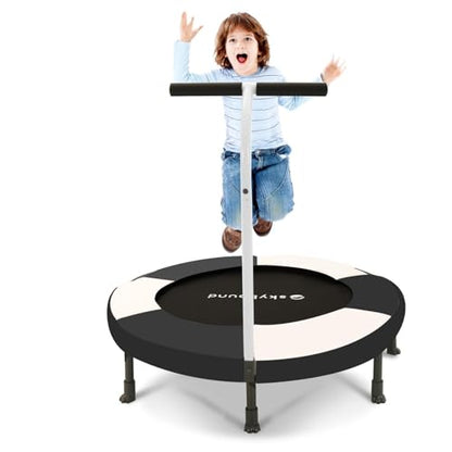 36'' Toddler Trampoline, Indoor Outdoor Kids Trampoline for Ages 1-6, Mini Trampolines for Kids