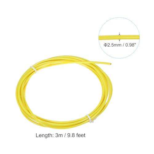 PATIKIL Speed Jump Rope Replacement Cable Professional Skipping Rope Steel Wire Replace for High Speed Jump Ropes - color: Yellow
