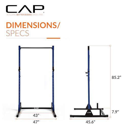CAP Barbell Power Racks and Attachments - style: FM-905Q Blue