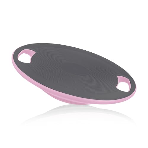 MADOG Wobble Balance Board for Adults, 15.5" TPR Non-slip Surface with Handle for Workout Core Trainer Physical Therapy, Home Gym Stability Board