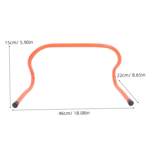 Toyvian 4Pcs Sports Training Hurdles Durable Agility Equipment for Footwork Speed Drills for Track Football and Jumping Training