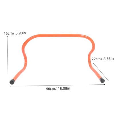 Toyvian 4Pcs Sports Training Hurdles Durable Agility Equipment for Footwork Speed Drills for Track Football and Jumping Training