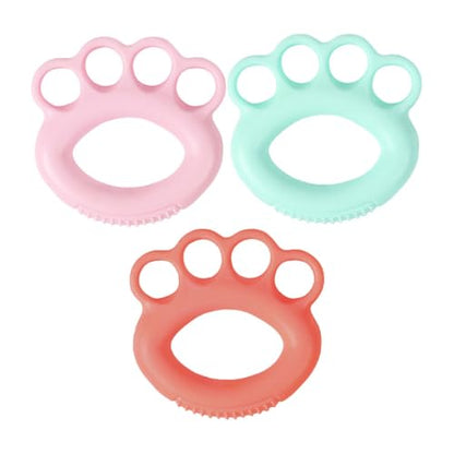 3Pcs Finger Trainers Hand Grip Ring for Four Finger Training