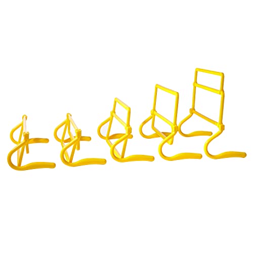 Set of 5 Adjustable Speed Training Hurdles by Trademark Innovations