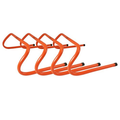 AGORA 6" Speed & Agility Sports Training Hurdles - Set of 4
