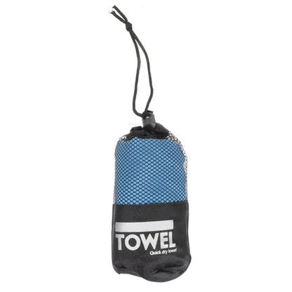 FOMIYES Quick-Dry Superfine Fiber Sports Towel 40x80cm Breathable Mesh Bag, Ultra Soft Sweat-Absorbing Travel and Outdoor Camping Towel for Gym, Hiking, Yoga