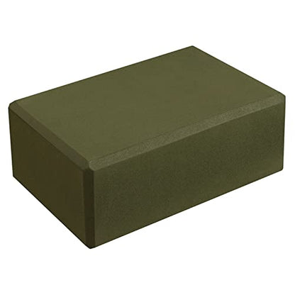 4" Yoga Block, 6 Pack Bulk EVA Foam Yoga Blocks, Firm and Supportive Yoga Brick, Balance Foam for Stretching, Pilates, and Workout, 4" x 6" x 9"