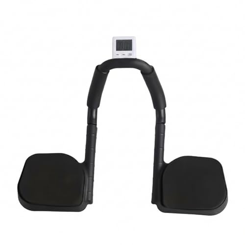 Foldable Push-Up Board, PP Plastic Strength Training Stand with Stable Grip for Home Gym, 11 x 7.9 x 3.9 Inches (1 PC) - color: Black