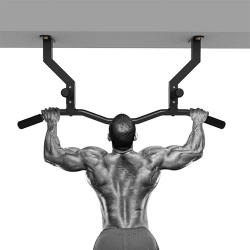 Wall-Mounted Pull-Up Bar, Heavy-Duty Steel Fitness Bar With Non-Slip Handles, Multi-Grip Home Gym Equipment, Supports 250kg Load