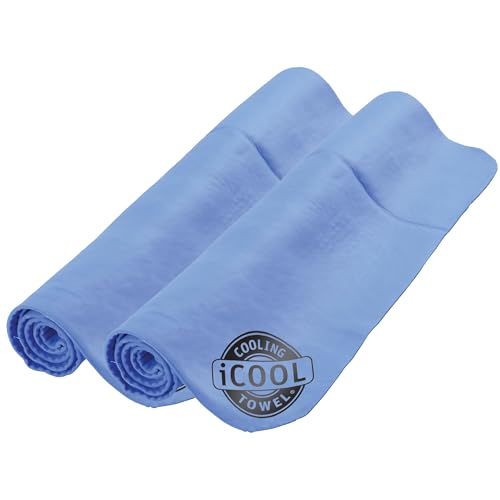 FROGG TOGGS iCOOL Cooling Towel 2 Pack - style: 2 Count