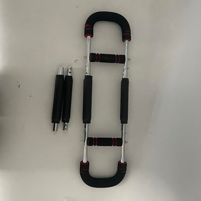 Spring Bars for Exercise for Men & Women, Exercise Hand Grippers with 4 Spring, Home Fitness Equipment for Enhancing Upper Body Muscle