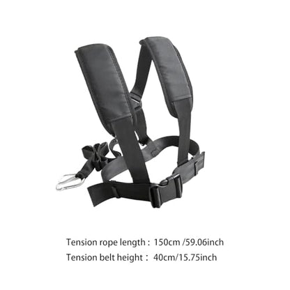 Tire Pulling Harness Weight Sled Pull Harness for Women Men Sled Drag Strap Sled
