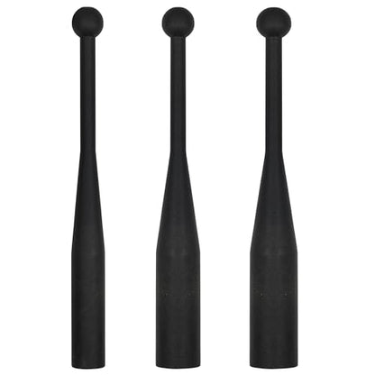 Logest Steel Mace Exercise Club - Heavy Duty Steel Indian Clubs Perfect for Strength Training and Rehabilitation Improves Grip and Full Body Workouts Available in 5 10 15 20 25 30 Pounds - color: 5LB-10LB-15LB- 3 Piece Set