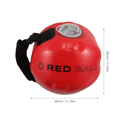 Water Weights Sandbag - Portable Workout Kettlebell with Handle 11.8"x11.8"- Home Gym Strength Training Kettlebell Sandbag - Easy Fillable for Water