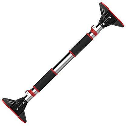 Pull Up Bar no Screws,Doorway Chin Up Bar for Home Gym Adjustable to Width with a Width of 43-54 Inches with Large Anti-Slip Mat and Safety Lock, Max Support for 330 lbs OT160 - size: 75-92cm(29.5-36.2in)