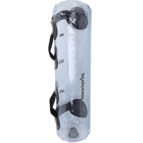PVC Water Weight Bag for Strength Training, Fitness and Muscle Building, Foldable with Durable Handle - Easy Setup, Adjustable Water Filling, Portable Workout Sandbag for Gym and