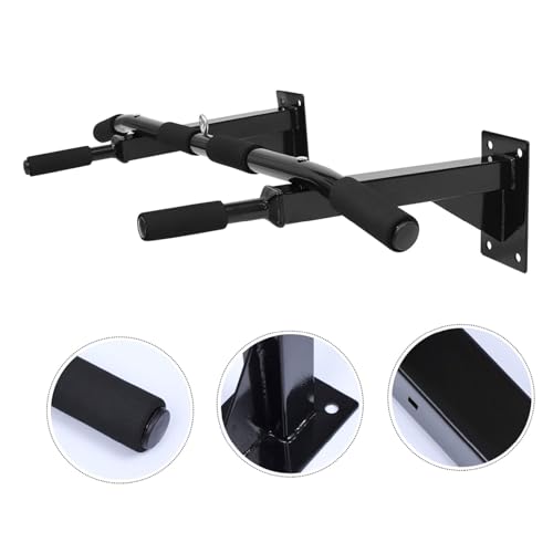 Portable Chin Up Bar,Heavy Duty Pull-Up Bar,Wall Mounted Pull Up Bar Need to Drill Holes for Home Gym Exercise Max Load 600lbs