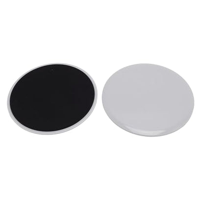 Drfeify 2pcs Core Sliders for Working Out, Compact Discs for Full Body Workout with ABS Material and Foam Layer, Fitness Home Exercise Equipment