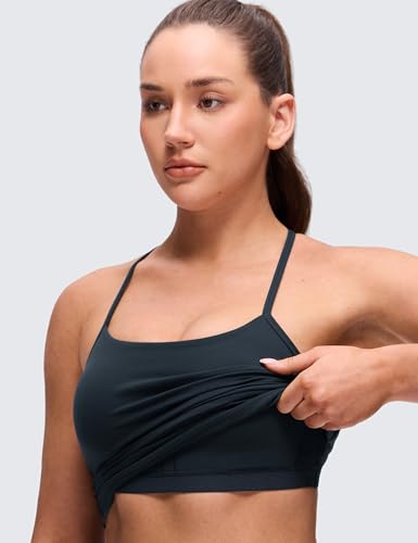 CRZ YOGA Butterluxe Y Back Tank Tops - color: True Navy, size: Large