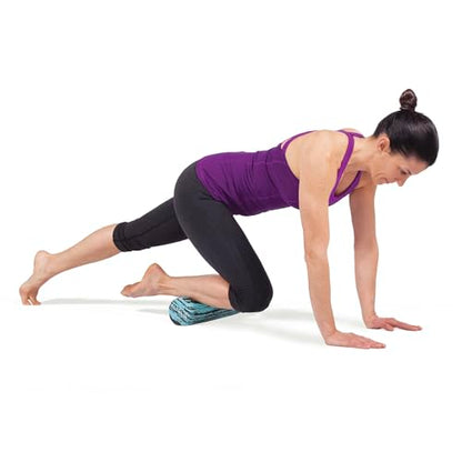 OPTP Lo Rox Travel-Size Foam Roller for Physical Therapy, Pilates, Exercise, and Self-Massage, by Fascia and Alignment Expert Lauren Roxburgh – Moderate Density