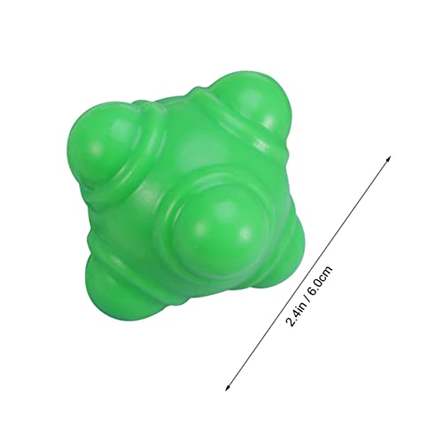 BESPORTBLE 3pcs Fitness Reaction Soccer Training Equipment Reaction Football Agility Bounce Training Balls Football