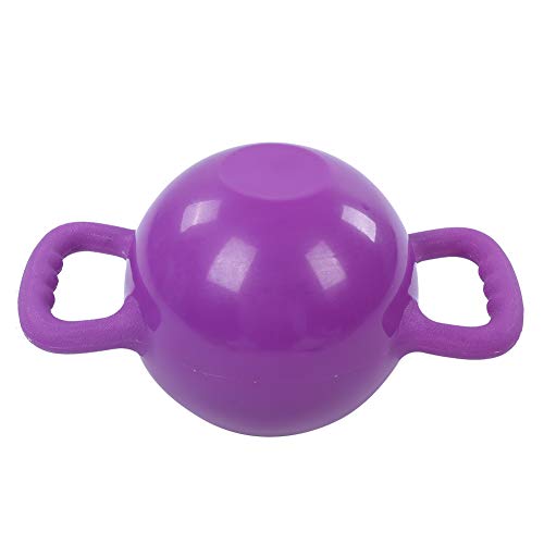 Water Filled Kettlebells, Adjustable Fitness Kettlebells for Home Workout, 1.2-12lb Weight Adjustable with Water Fill, Non - Slip Handle for Yoga Pilates Strength - color: Purple