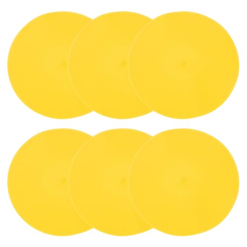 PATIKIL Spot Markers, Non-Slip Floor Agility Markers Flat - color: Yellow