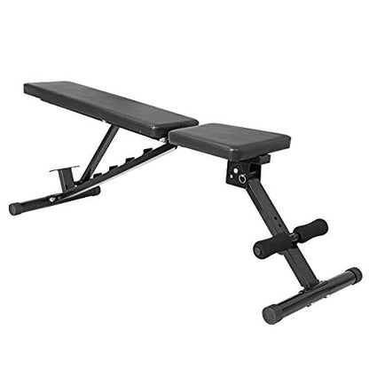 ZENY Adjustable Weight Bench, Workout Bench for Full Body, Foldable Strength Training Bench 6 Backrest Positions Exercise Bench for Home Gym, Max Weight 700 LB