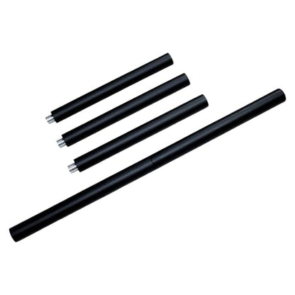 yoga stick is made of sturdy steel that is 5 feet high and an adjustable stretching stick, providing flexibility, agility, and balance. Covered with thick and comfortable foam layer