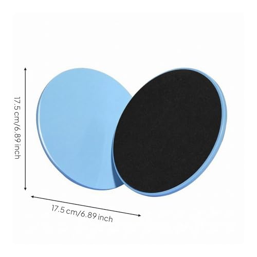 predolo Fitness Sliding Discs Double Sided Core Training Discs Smooth Surface Core Sliders for Indoor Floors