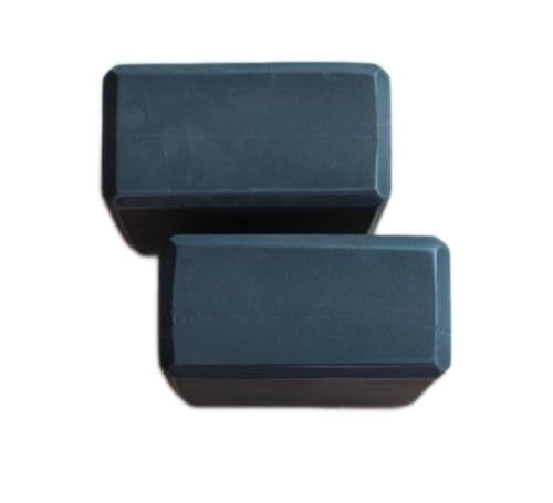 Yoga Block High Density EVA Foam Blocks 2 Packs 9"x6"x3" Each, Supportive, Lightweight with Beveled Edges for Yoga, Pilates, and Meditation