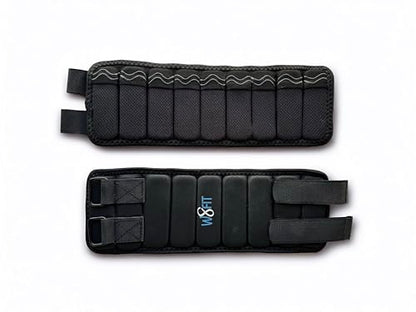 Adjustable Ankle Leg Weights Set of 2 Washable with Removable Weights up to 4.5 LBS