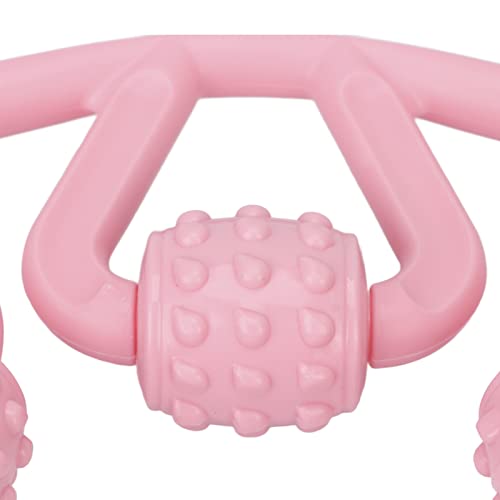 Leg Massager Roller with 7 Rotating Wheels for Full-Calf & Thigh Relief – Deep-Tissue Recovery Tool, Portable & Ergonomic Design,