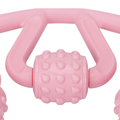 Leg Massager Roller with 7 Rotating Wheels for Full-Calf & Thigh Relief – Deep-Tissue Recovery Tool, Portable & Ergonomic Design,