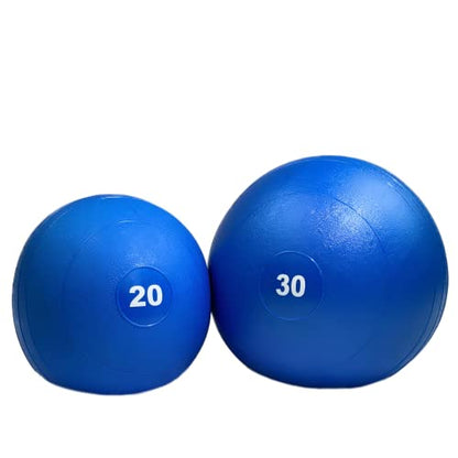 Slam Balls - Blue 5-100lbs Slammer Medicine Ball for Fitness & Strength