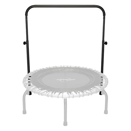 JumpSport Quick-Release Handle Bar Accessory for Trampoline Rebounders | Fits Only 39" Diameter | Quick Installation & Storage | 10 Adjustable Heights | Trampoline Not Included