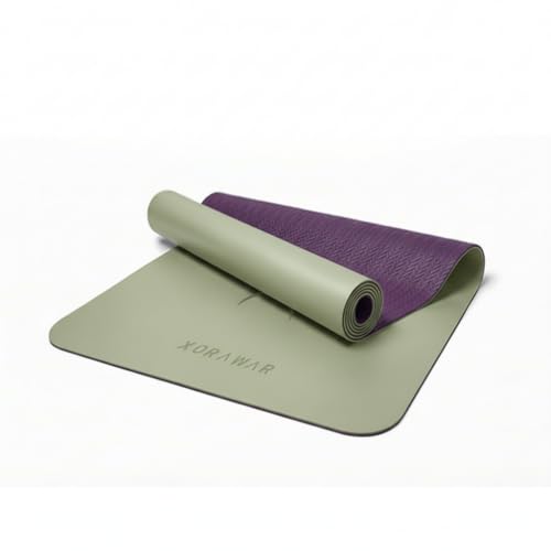 Natural Rubber Workout Mat with Bag | Thick Rubber mat 4.5 mm | Non Slip Yoga Mat Non Slip| Gym Mats for Home Gym Floor Mat, Home Exercise Mats for Home Workout Accessories, Fitness Mat, Workout Mats for Home Gym, Yoga Matt, Stretching Mat, Thick Exercise