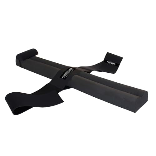 Pilates Parasetter - Dual Patented Suede-Like Rollers for Reducing Cortisol Levels to Aid Hormone Rebalance and Support Recovery & Relaxation from Stress